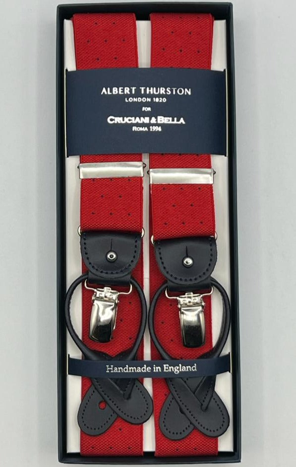 Albert Thurston Braces - 40 mm - Woven Silk -Limited Edition Cutlery –  Cruciani & Bella