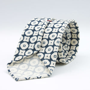 Cruciani &amp; Bella&nbsp;
Printed and Handmade in Italy
100% Wool
Unlined
Blue and Off-White
#9073