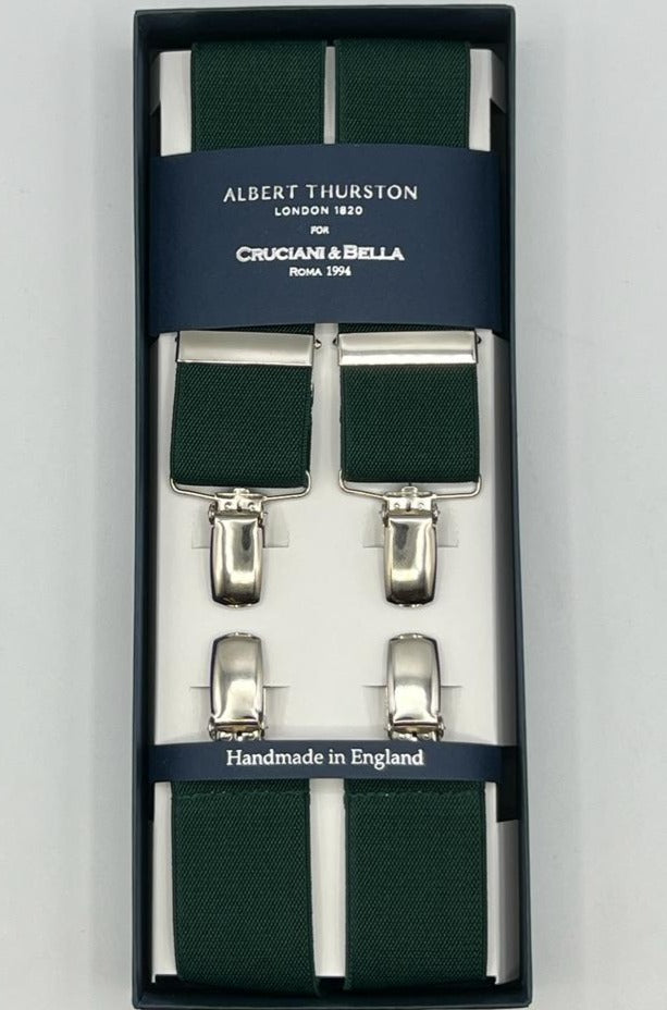 NWT ALBERT THURSTON BRACES suspenders icons elastic 1.4 handmade England