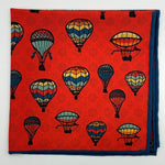 Cruciani &amp; Bella
Hand-rolled&nbsp;&nbsp;
100% Madder Silk&nbsp;
Orange, Red, Blue, Light Blue and Yellow
Motif Pocket Square
Double Faces
Made in Italy
33 cm X 33 cm