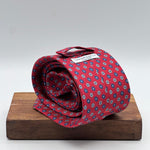 Cruciani &amp; Bella
100% Printed Silk&nbsp;
Tipped
Red, Blue and Grey Floral Motif Tie
Handmade in Italy
8,5 cm x 148 cm
New Old Stock