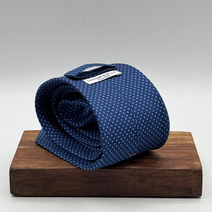 Cruciani &amp; Bella
100% Printed Silk&nbsp;
Tipped
Blue and Light Blue Polka Dots Motif Tie
Handmade in Italy
8,5 cm x 148 cm
New Old Stock
