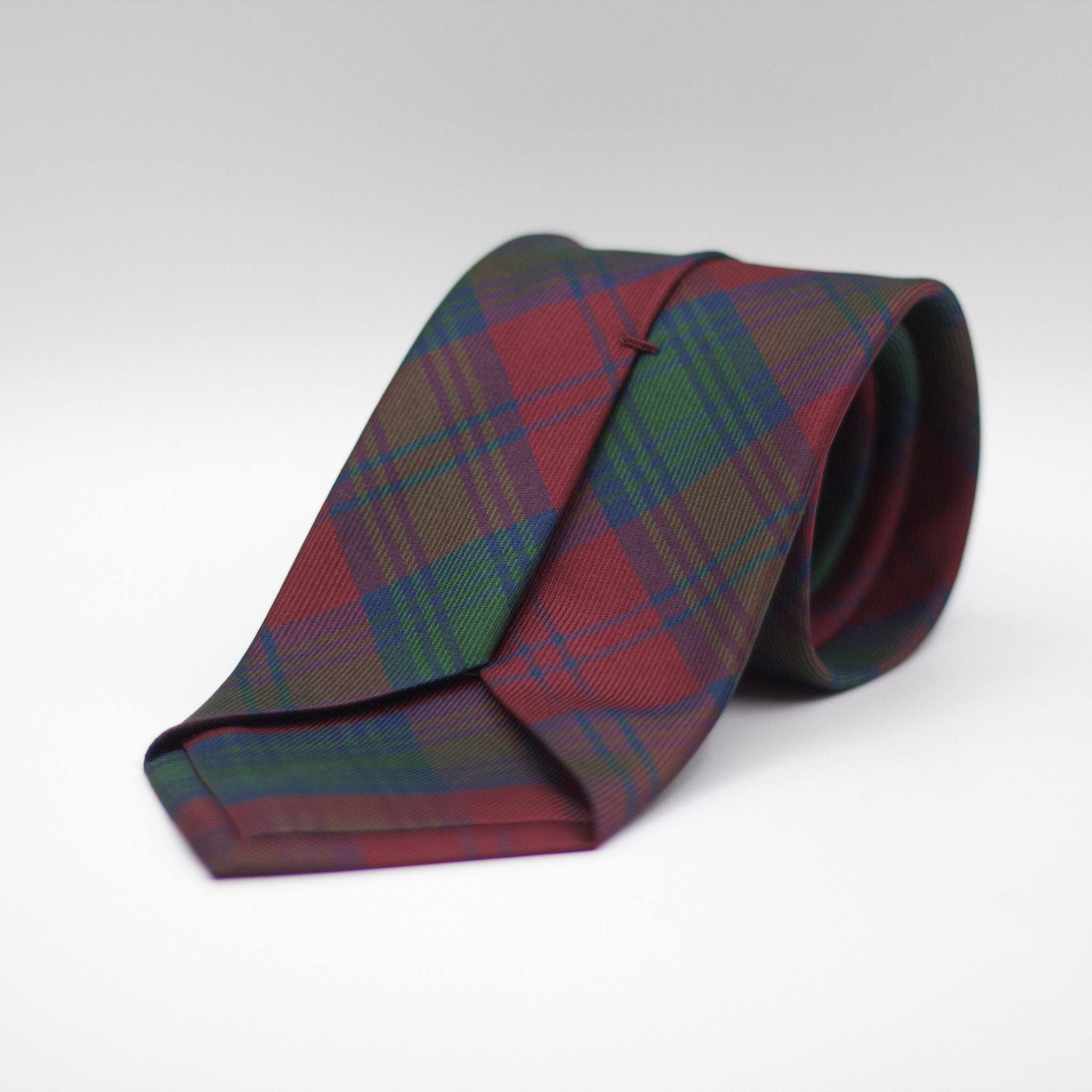 Red, Green and Blue Tartan Tie