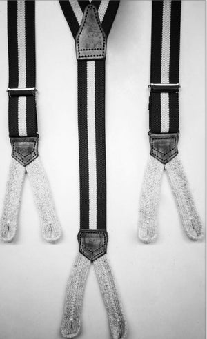 Albert Thurston - Elastic Braces - 35 mm - Yellow Plain #4943